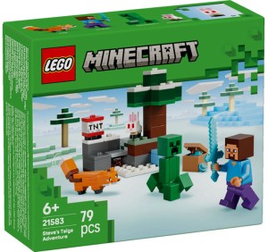 Minecraft Avventura di Steve Nella Taiga